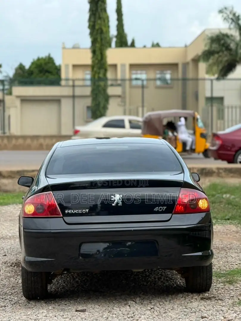 Peugeot 407 2007 Black