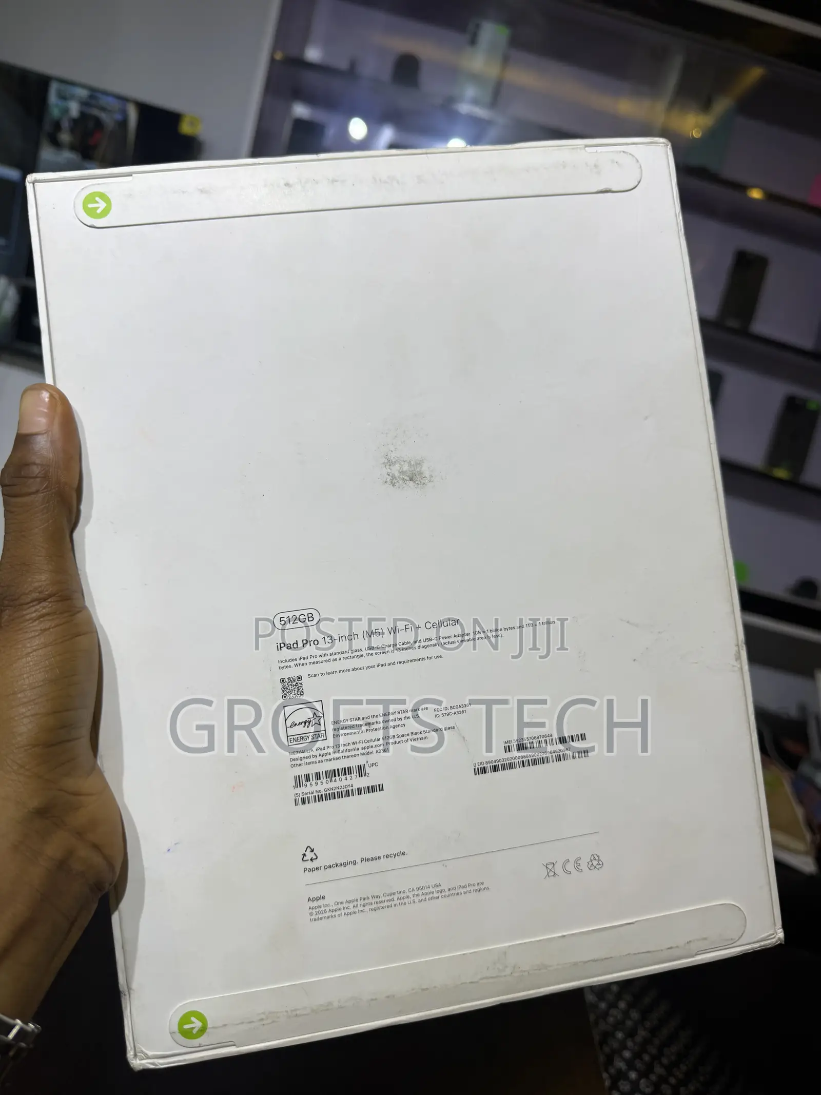 New Apple iPad Pro 13 (2025) 512 GB Black