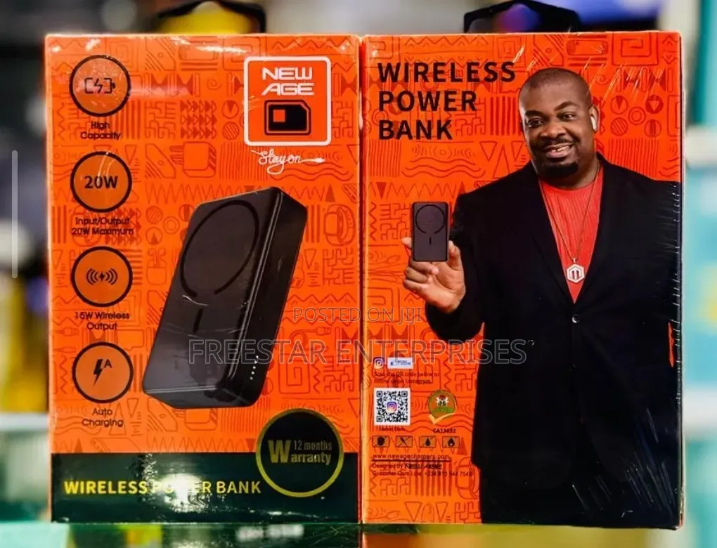 New Age 20w Wireless Power Bank. New Age Magsafe Power Bank.