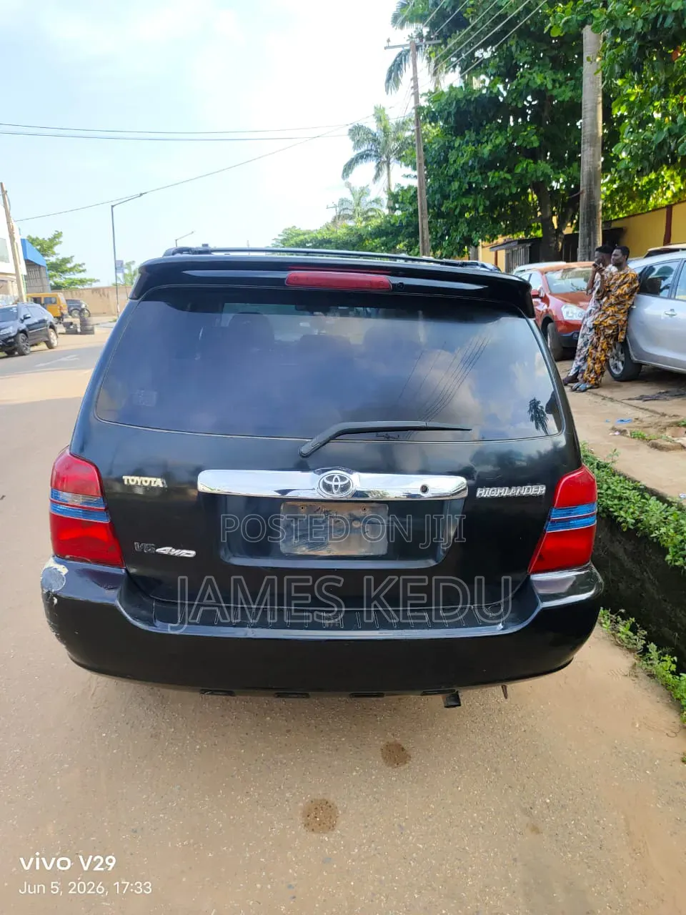 Toyota Highlander 2004 Gray