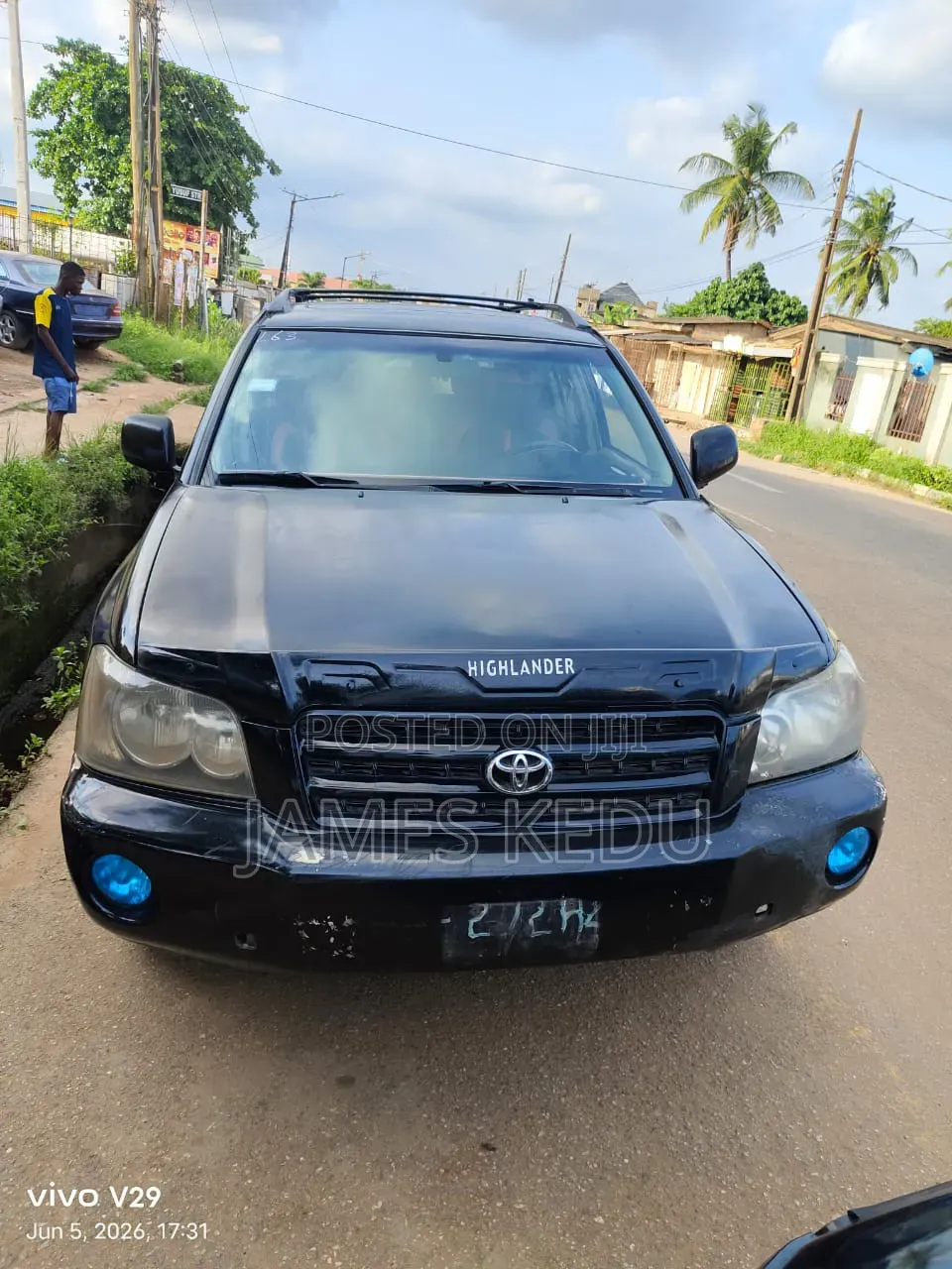 Toyota Highlander 2004 Gray