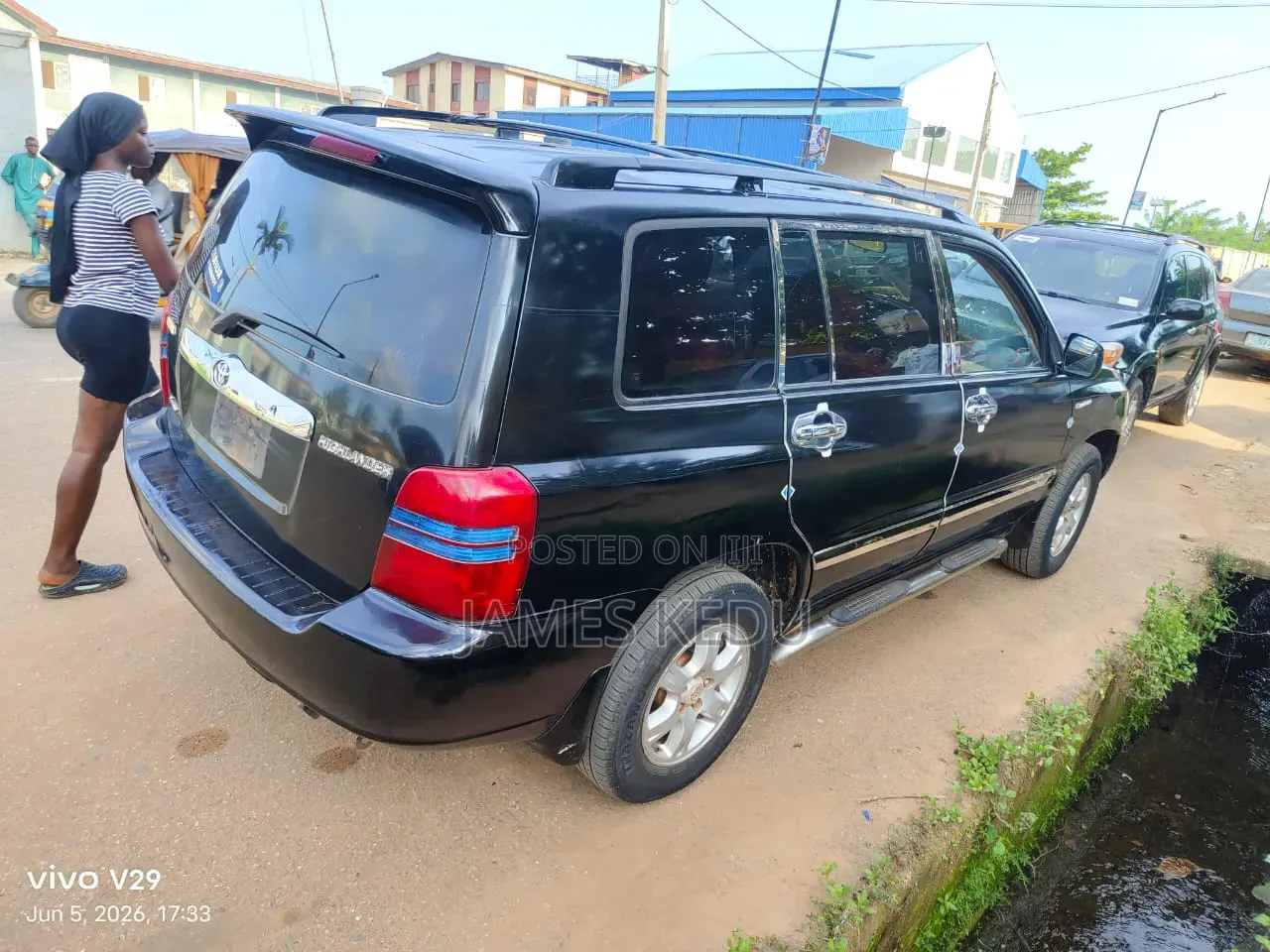 Toyota Highlander 2004 Gray