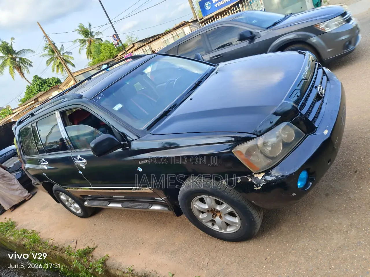 Toyota Highlander 2004 Gray