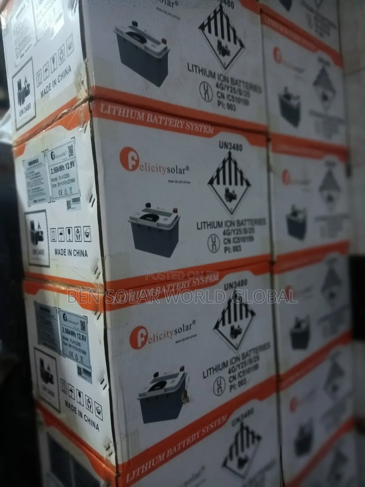 2.56kwh Felicity Lithium Battery 12.8v