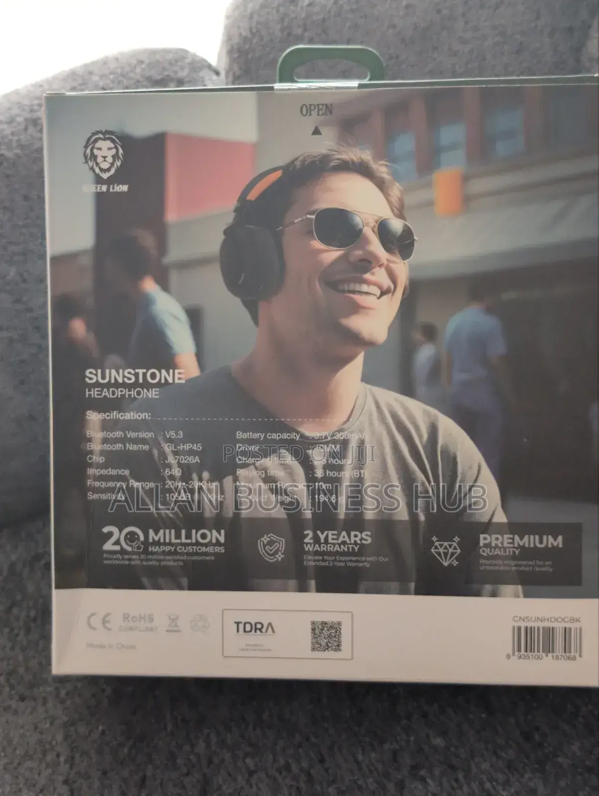Green Lion Sunstone Headphone