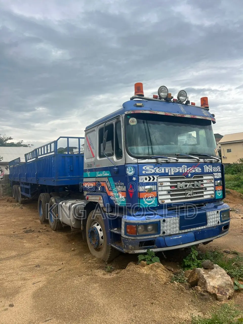 Man Diesel Trailer