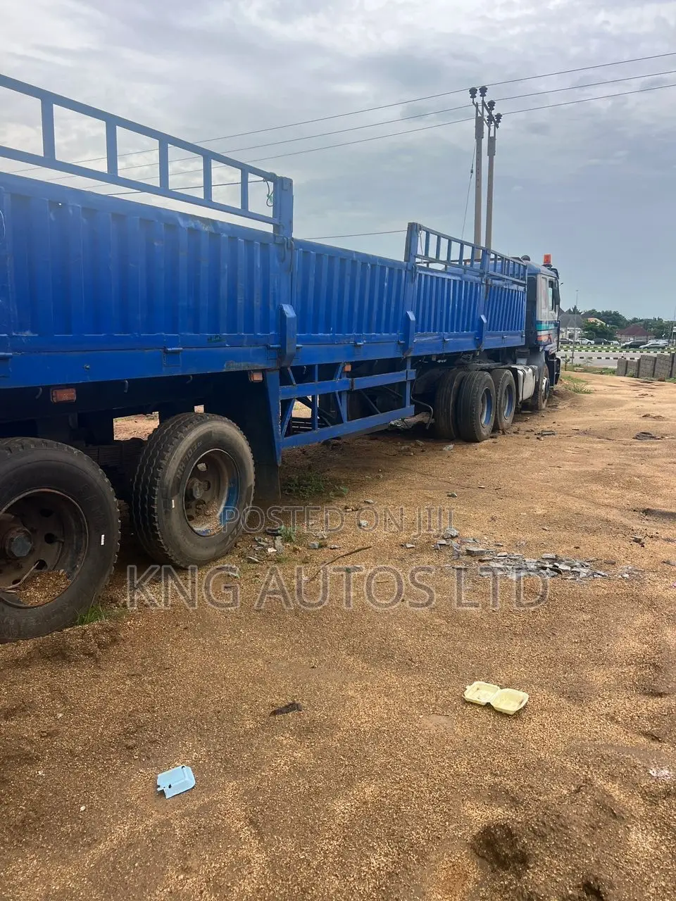Man Diesel Trailer