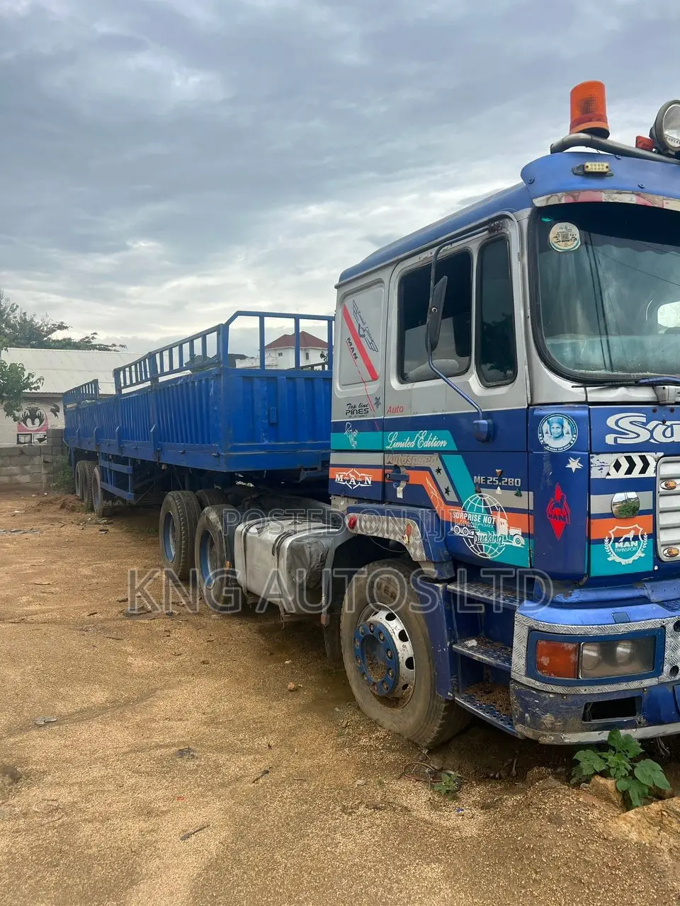 Man Diesel Trailer