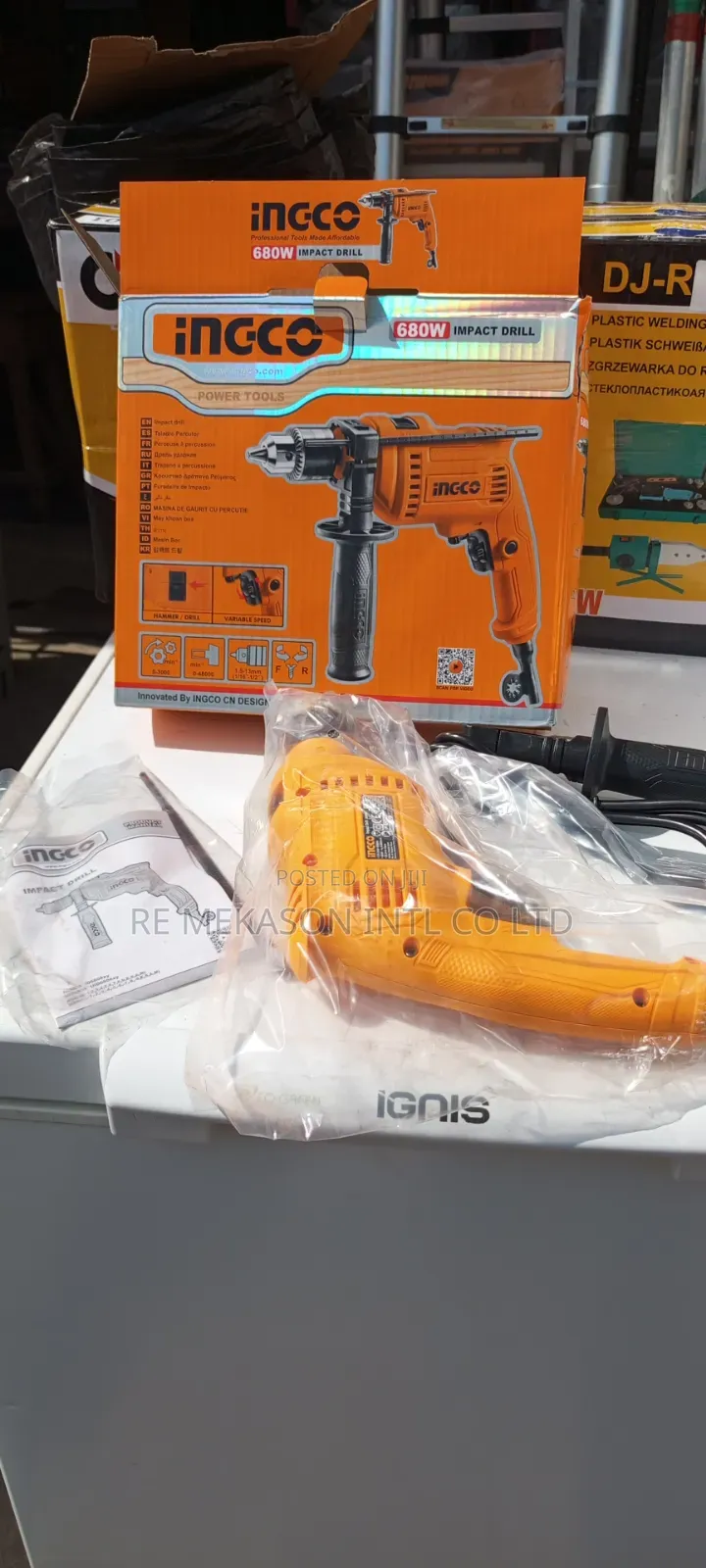 Original Ingco Impact Drill 680w