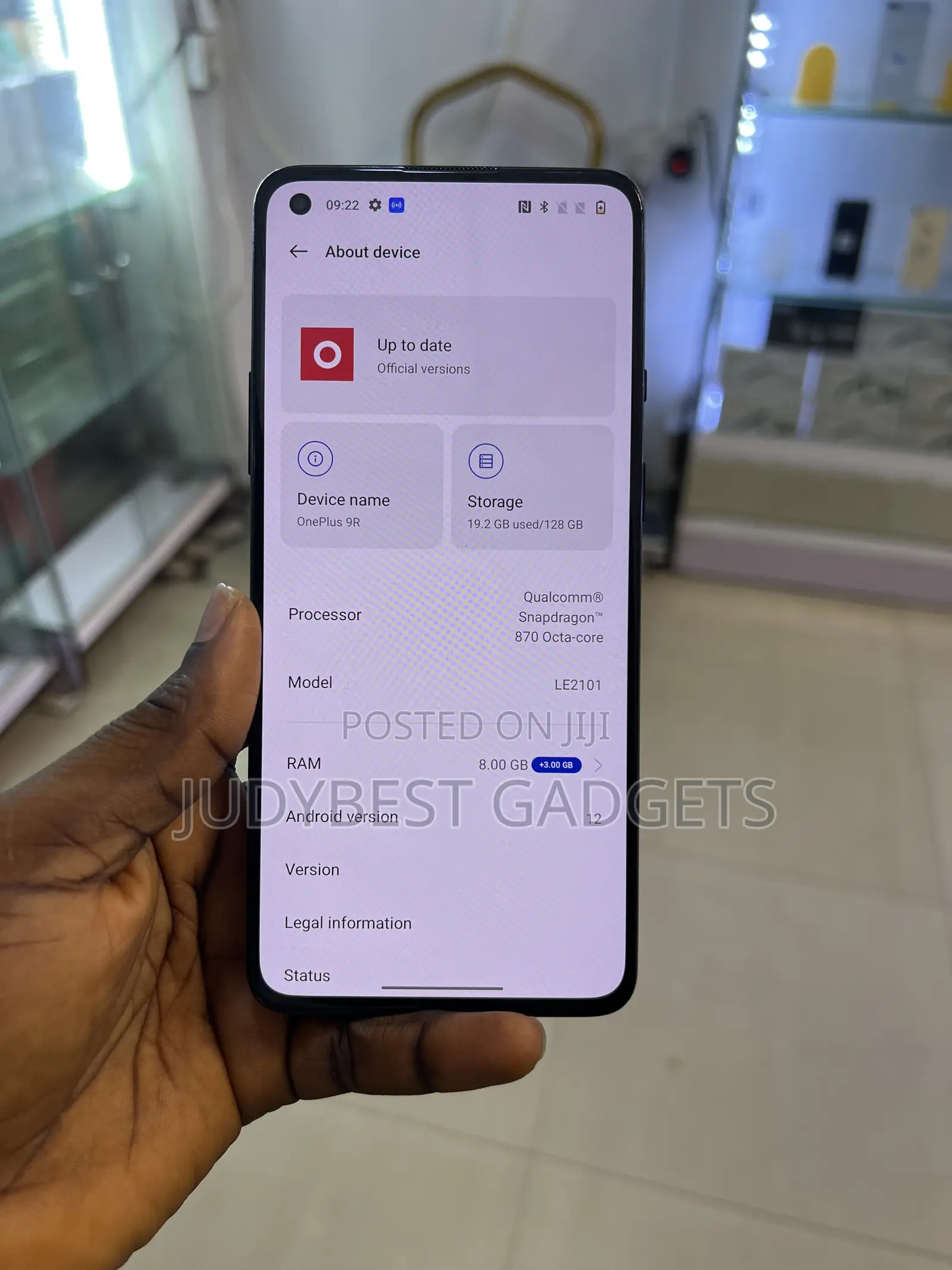 OnePlus 9R 128 GB Blue