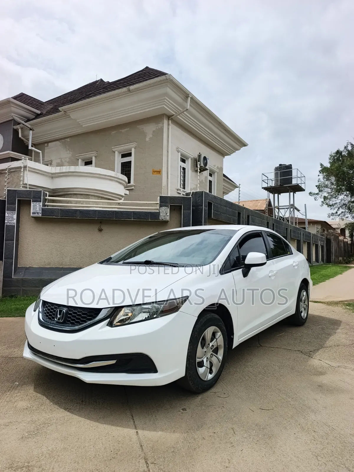 Honda Civic Sedan EX 2013 White