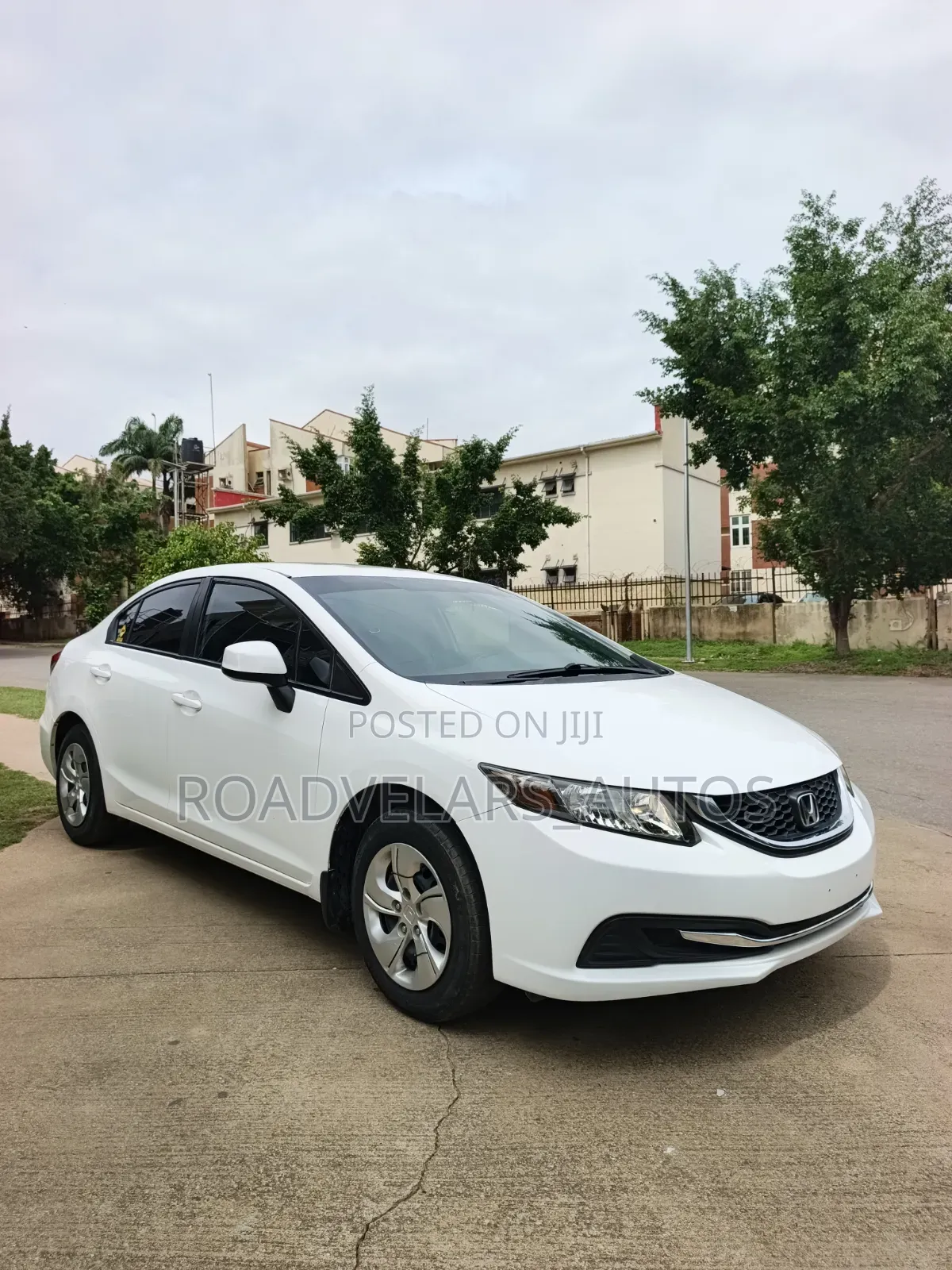 Honda Civic Sedan EX 2013 White