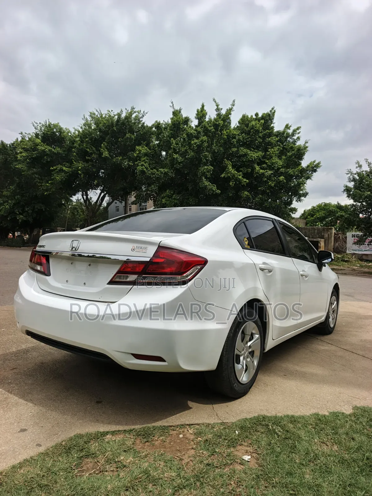 Honda Civic Sedan EX 2013 White