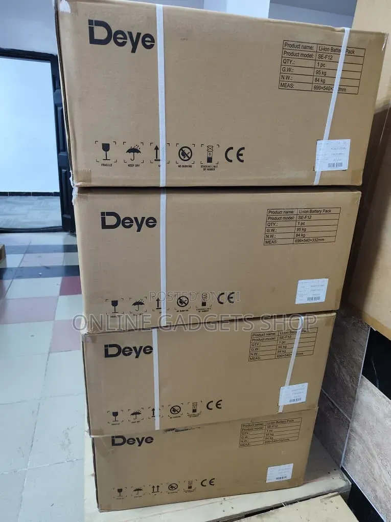 Deye Se-F12 12kwh Lithium Battery