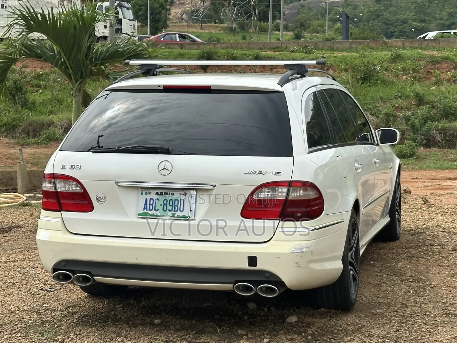 Mercedes-Benz E63 2008 White