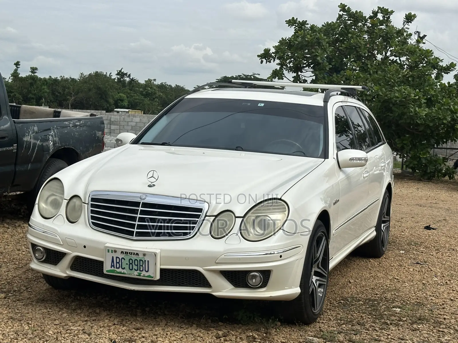 Mercedes-Benz E63 2008 White