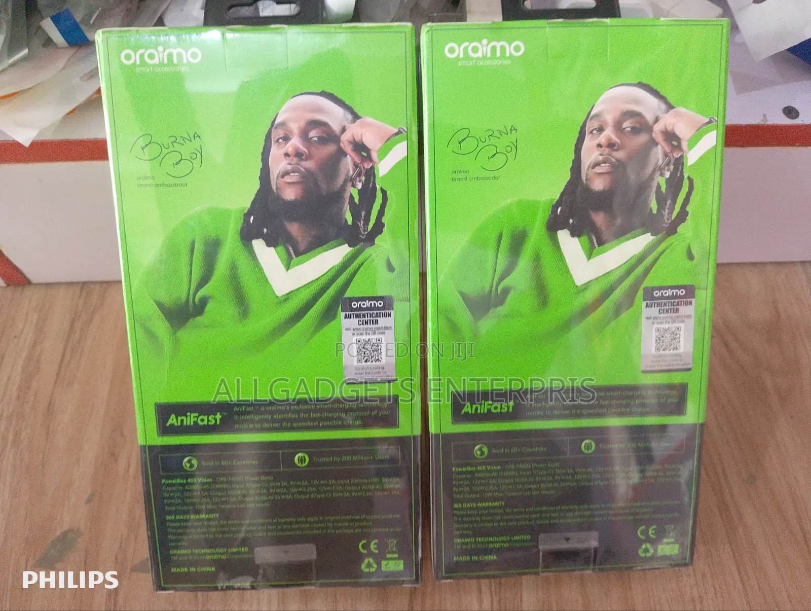 Oraimo Power Bank Fast Charging