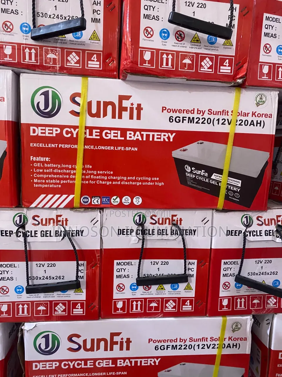 220a Sunfit Dry Cell Battery