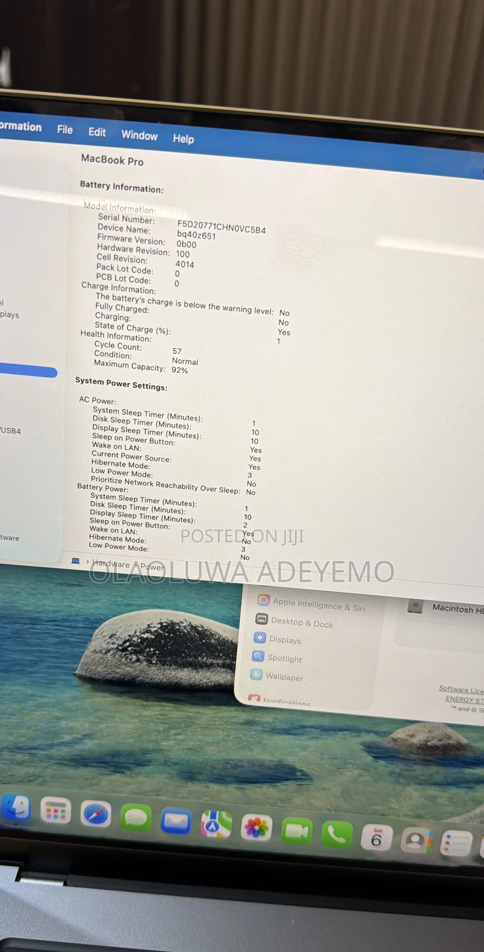Laptop Apple MacBook Pro 2021 M1 16GB Apple M1 Pro SSD 512GB