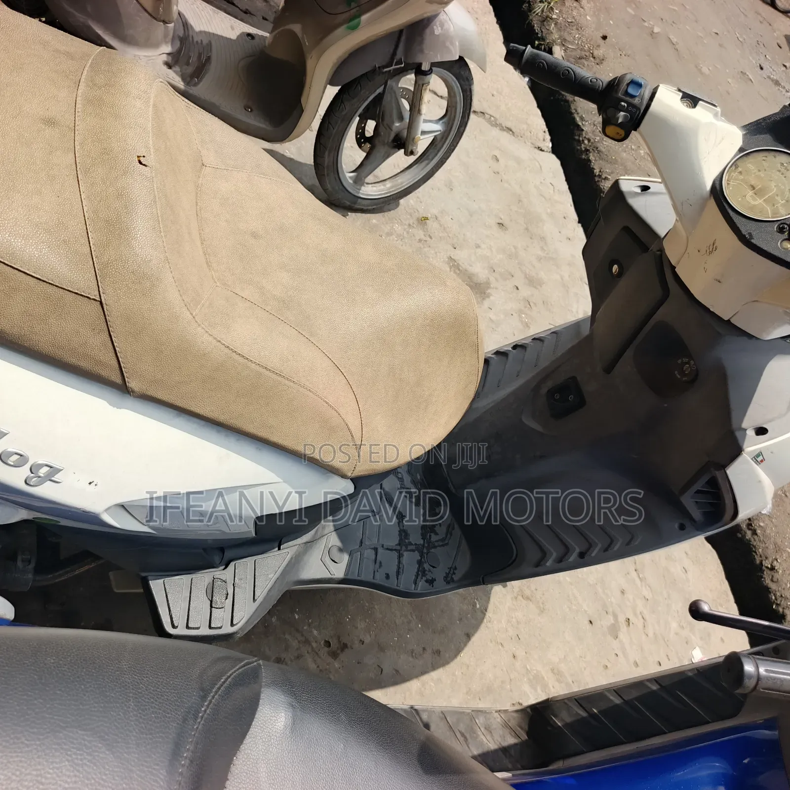 Motorcycle 2010 White
