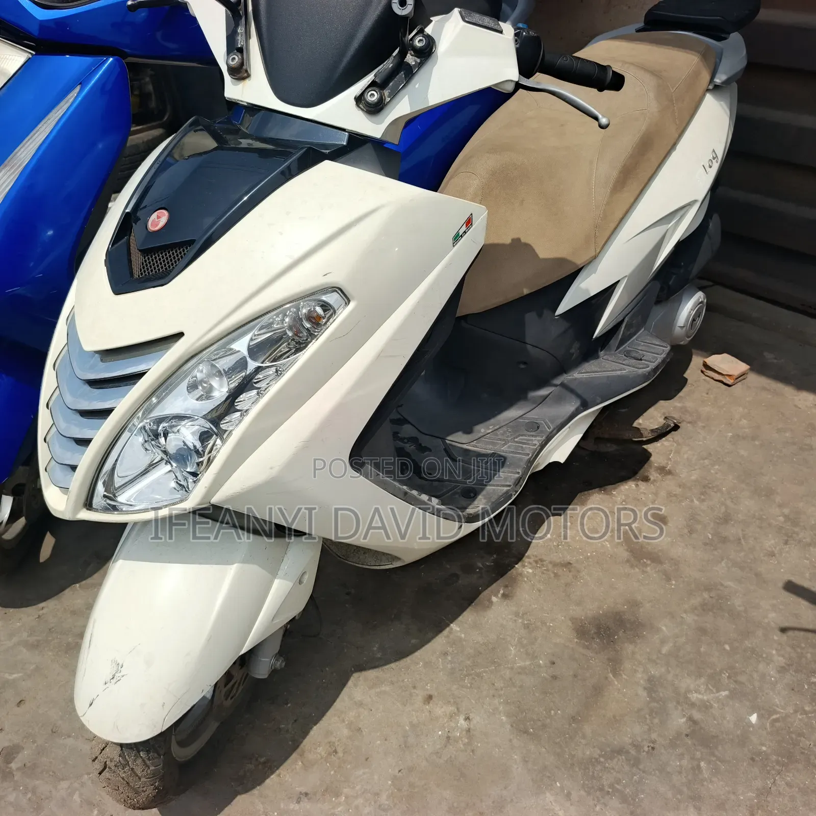 Motorcycle 2010 White