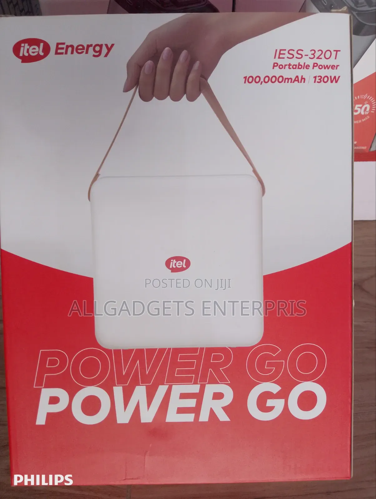 Itel Power Go 100000mah. 130w