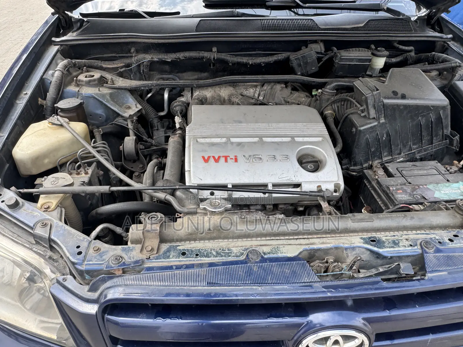 Toyota Highlander Limited V6 2006 Blue