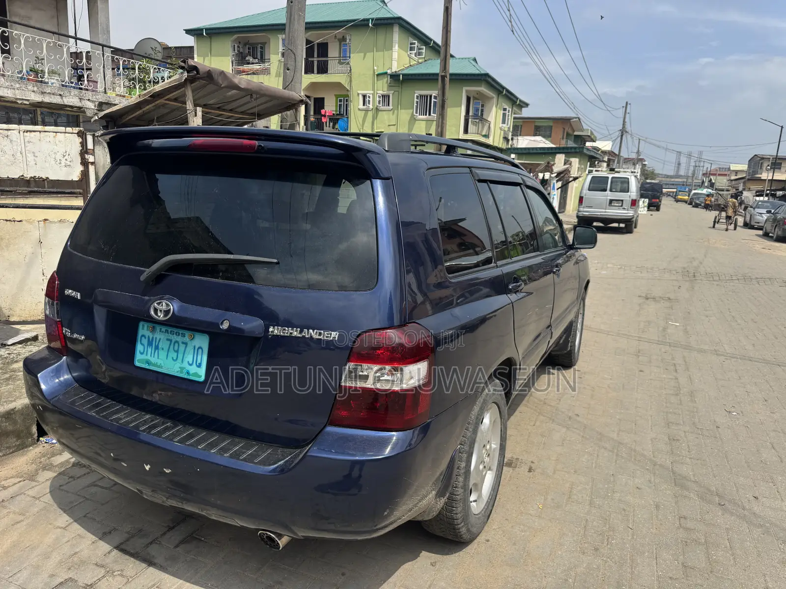 Toyota Highlander Limited V6 2006 Blue