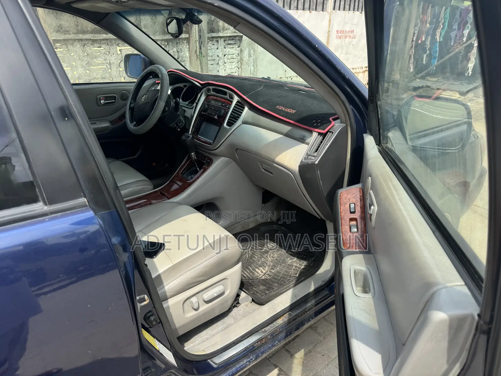 Toyota Highlander Limited V6 2006 Blue