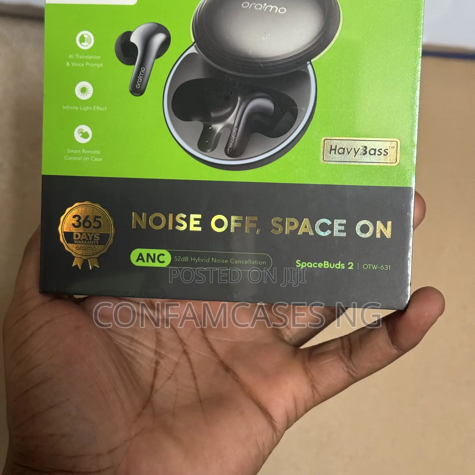 Oraimo Spacebuds 2 Ai Smart True Wireless Earbud