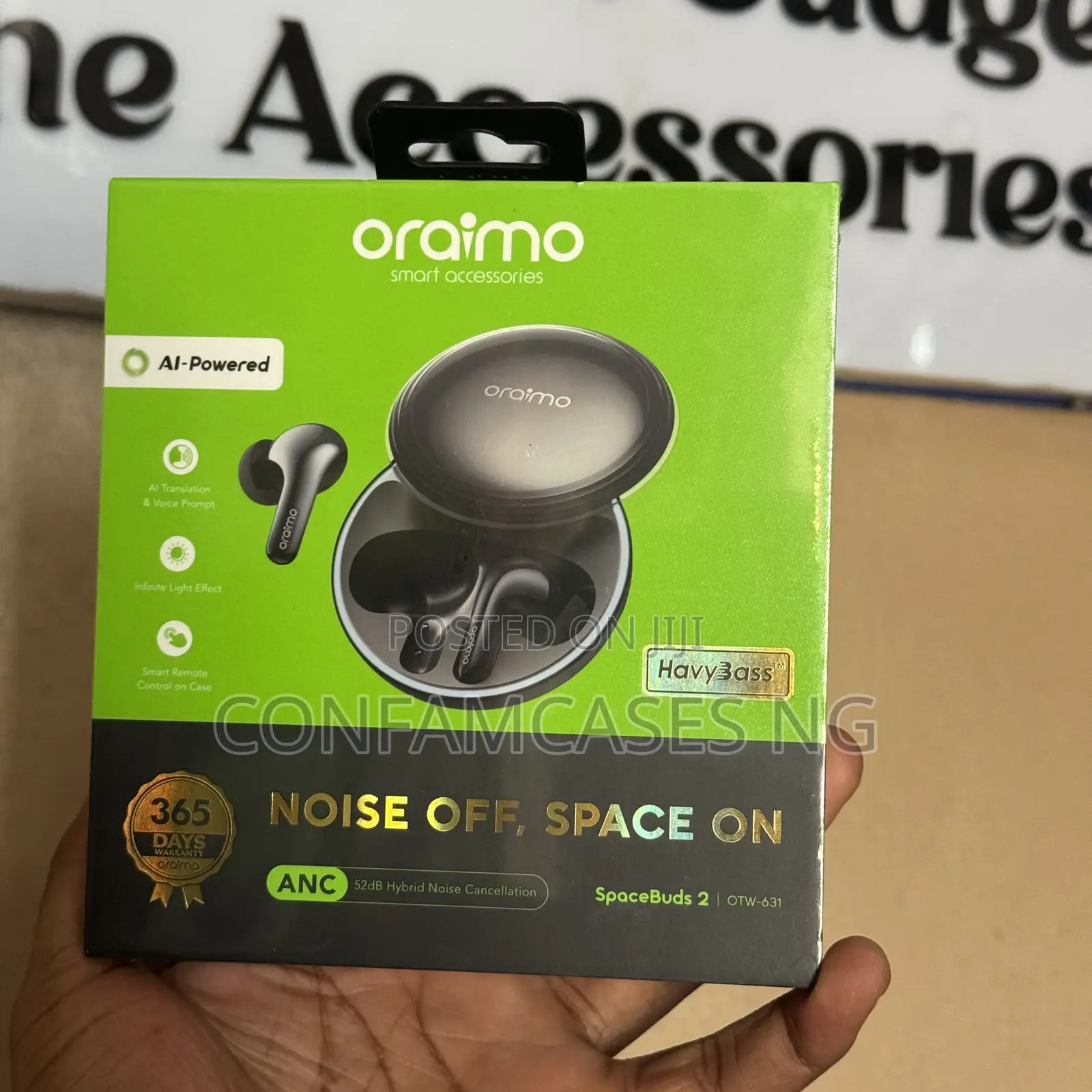 Oraimo Spacebuds 2 Ai Smart True Wireless Earbud