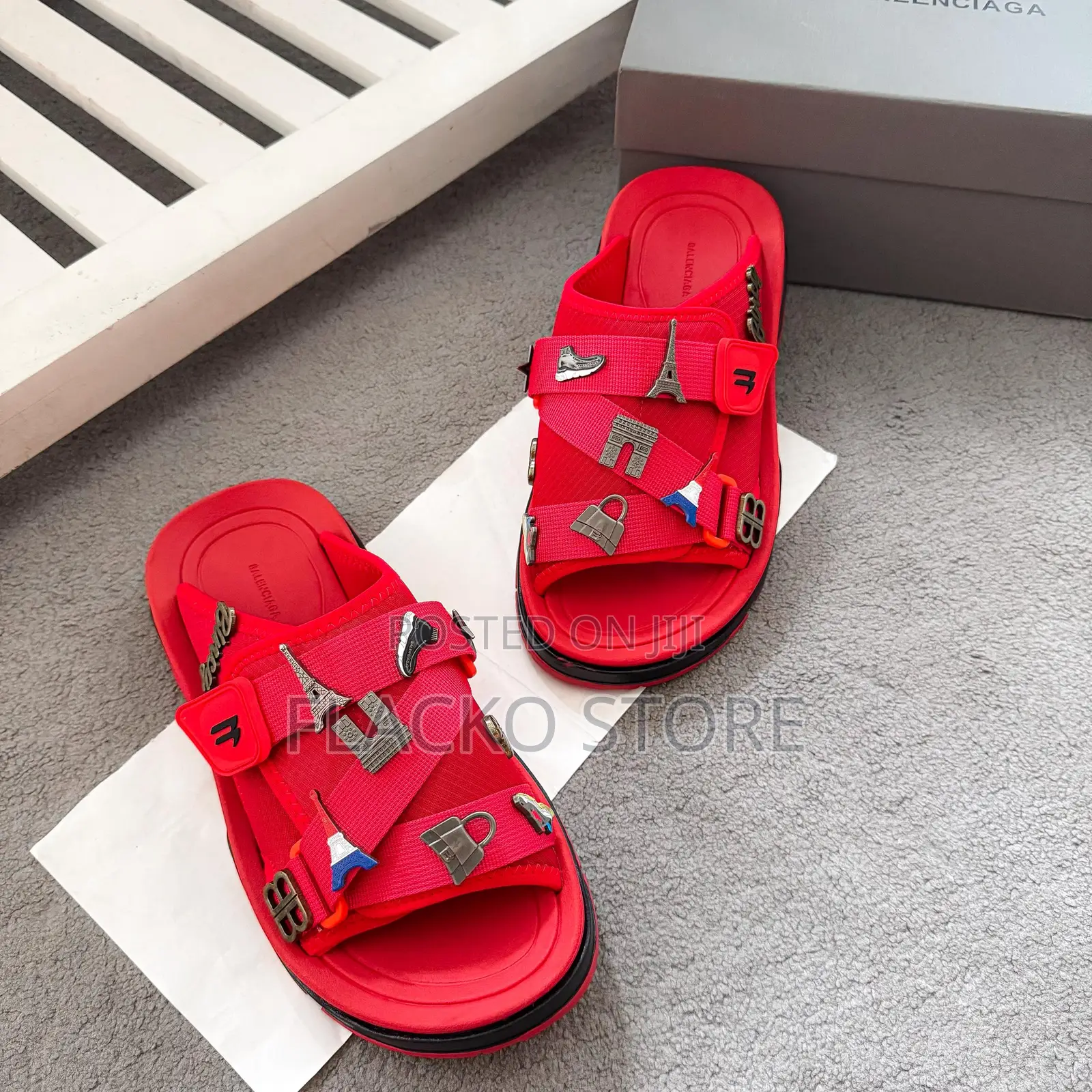Original Balenciaga Paris Slides