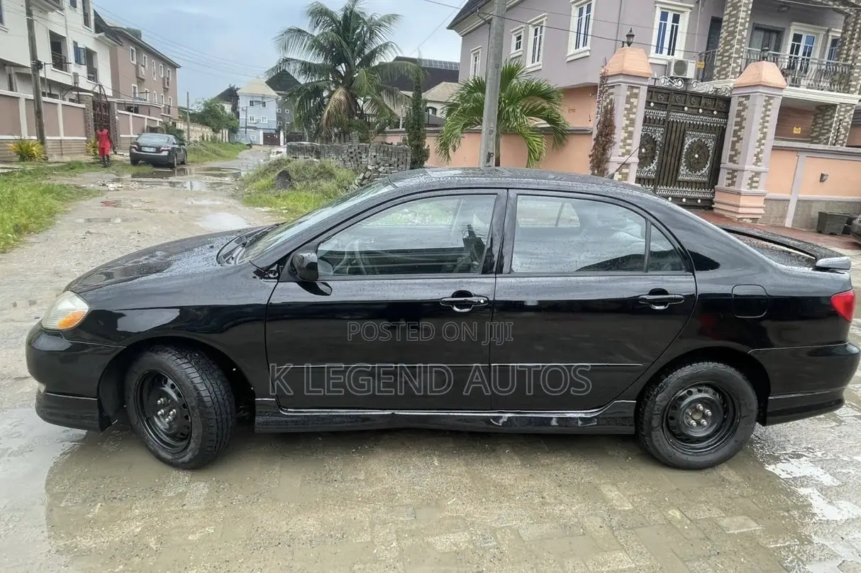 Toyota Corolla S 2004 Black