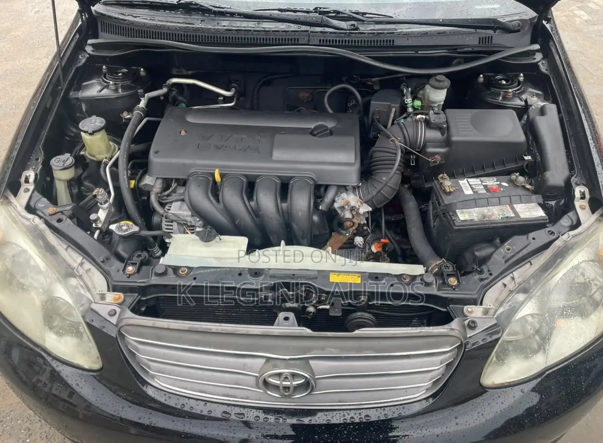 Toyota Corolla S 2004 Black