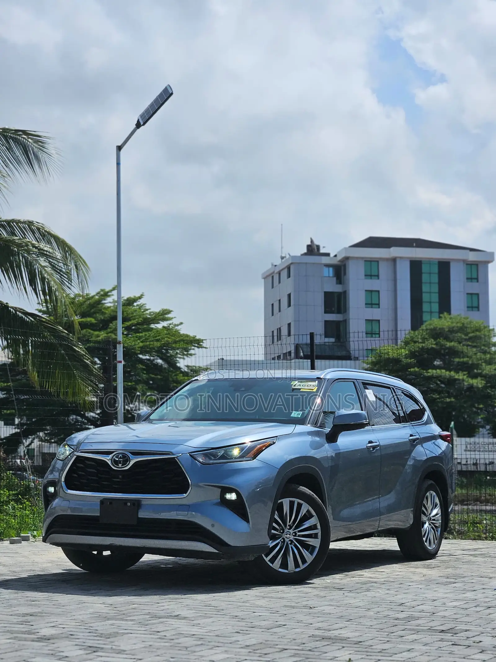 Toyota Highlander Platinum 2021 Blue