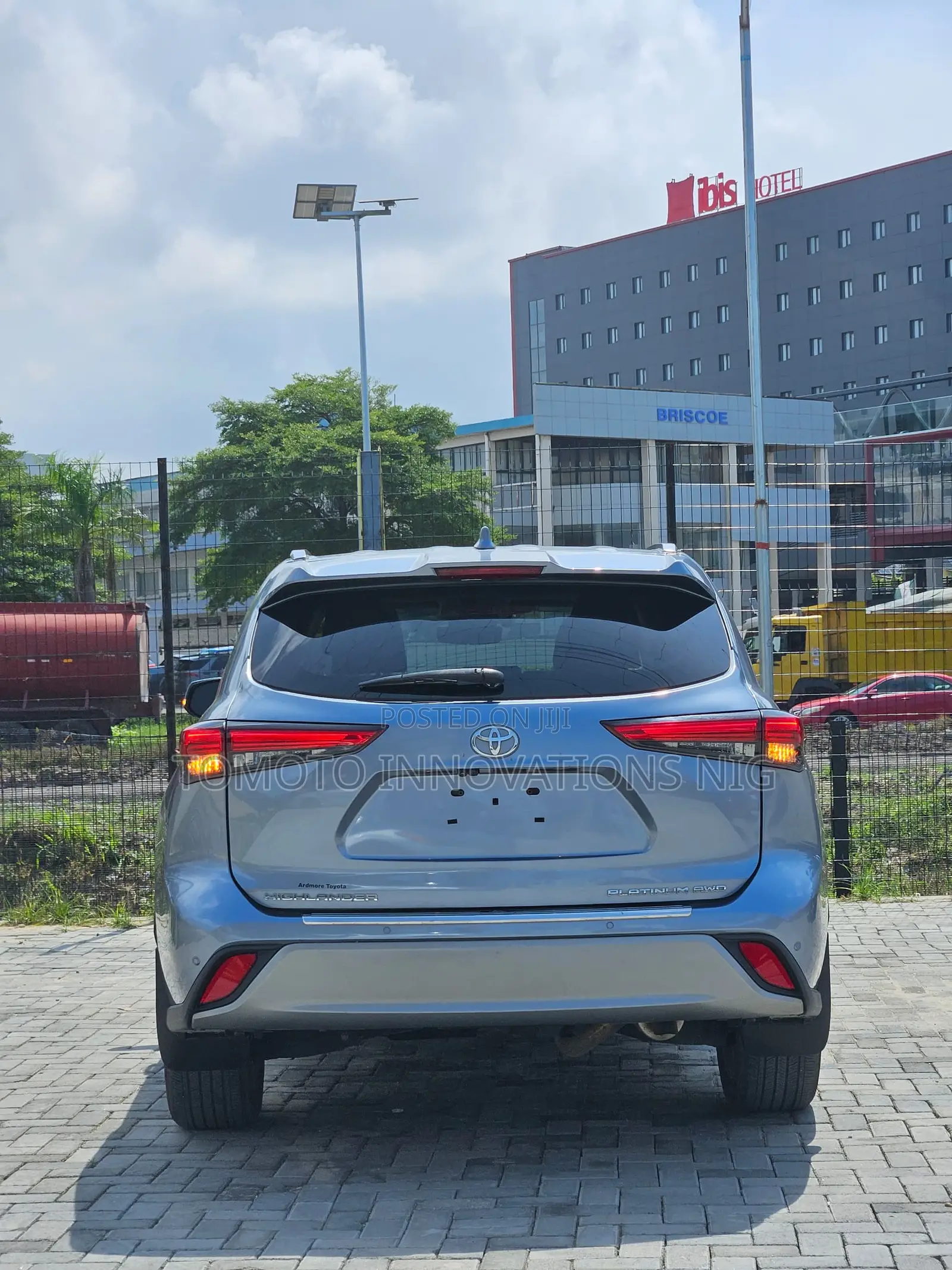 Toyota Highlander Platinum 2021 Blue