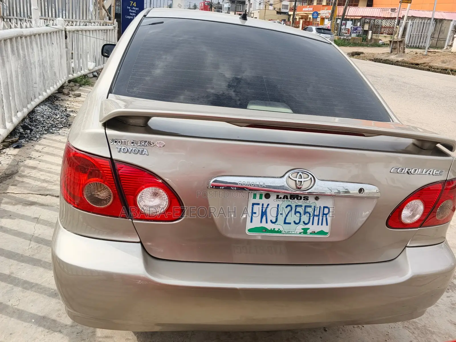 Toyota Corolla 2007 Gold