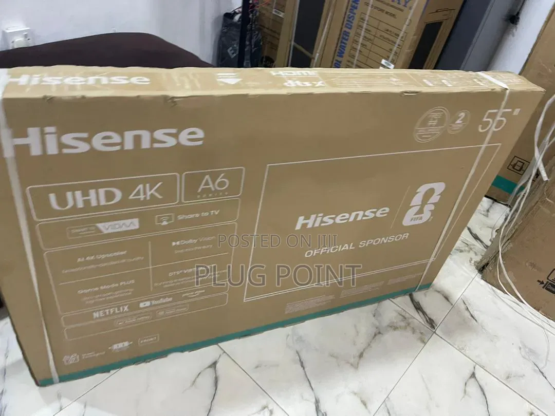 Hisense 55-Inch Uhd Smart Tv With Built-in Streaming Apps