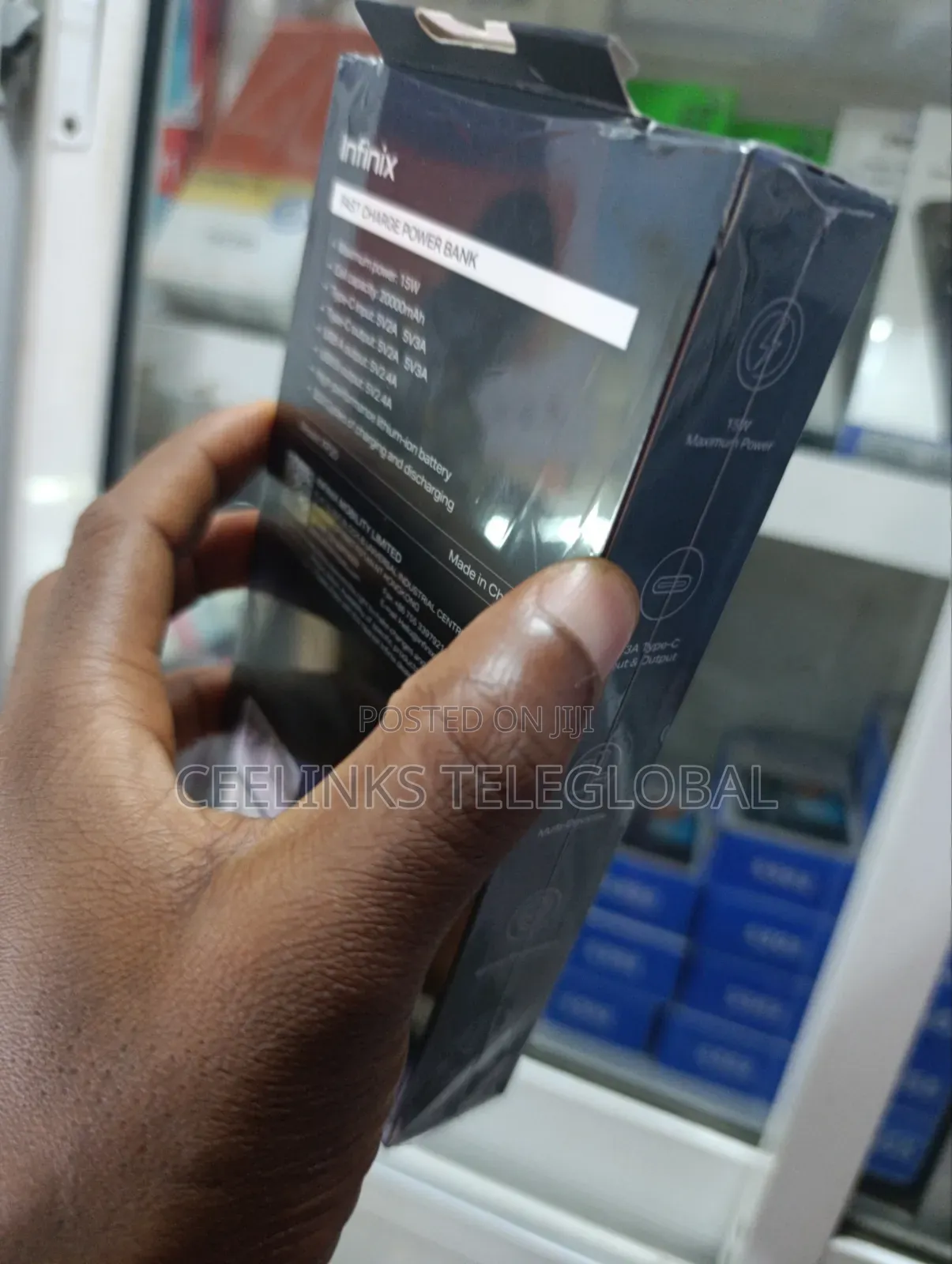 Infinix X-Power 20 Go 20000mah 15w Fast Charging Power-Bank