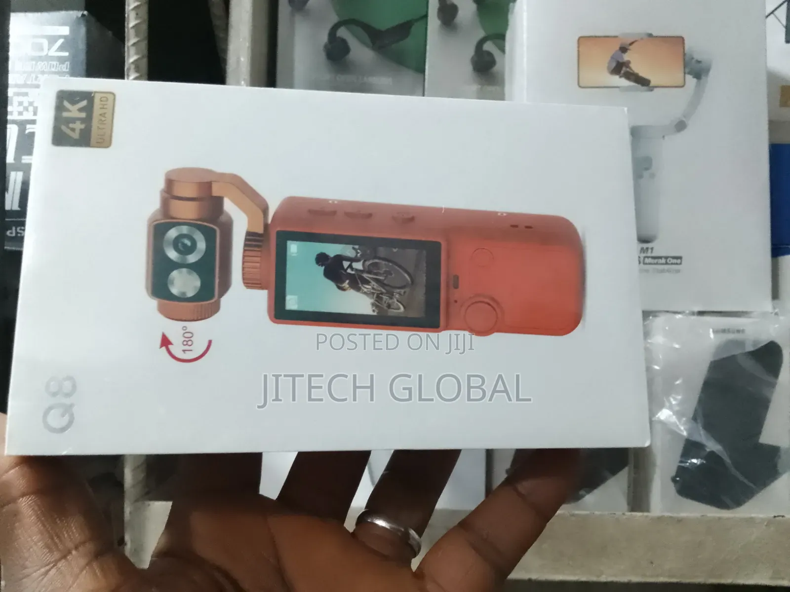 Q-8 Ultra Hd Pocket Vlogging Camera With 1-Inch /120fps Video,