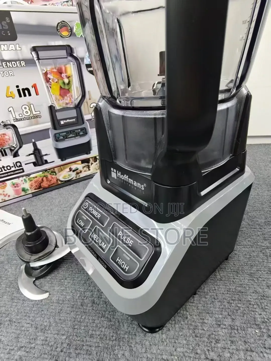 4in1 Hoffmans Hm-2089 Professional Blender Commercial Blender