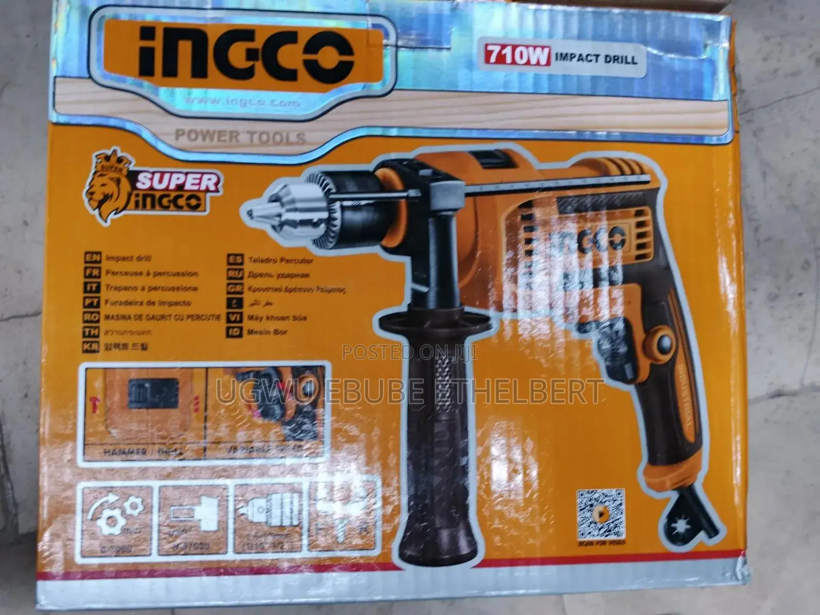 710w Inc Co Drill 13mm Mouth