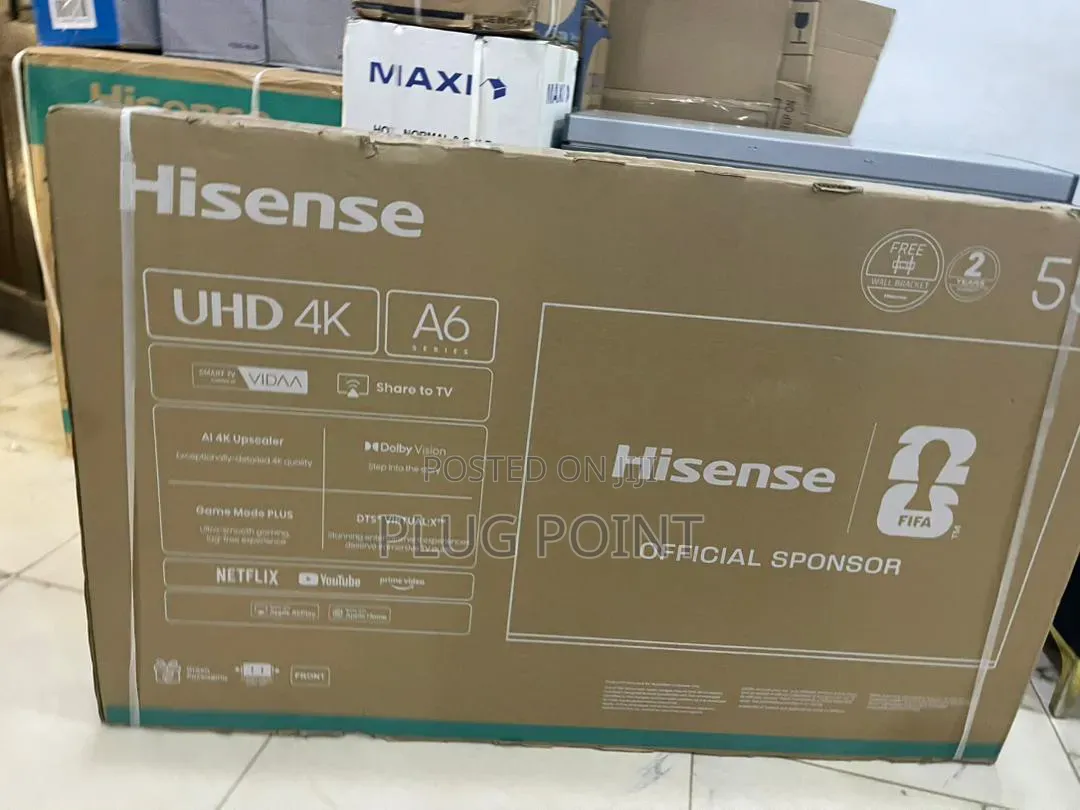 Hisense 55” Smart Television for an Immersive Viewing Experience