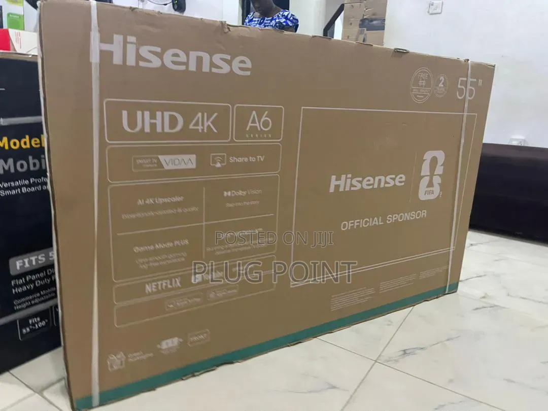 Hisense 55-Inch Smart Tv With Uhd Resolution