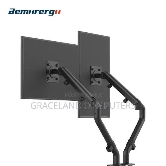 Bemorergo Dual Monitor Desk Mount (Dual Monitor Arm)