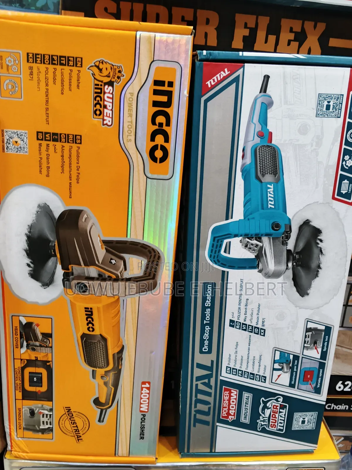 1400w Total Electric Polisher Machine