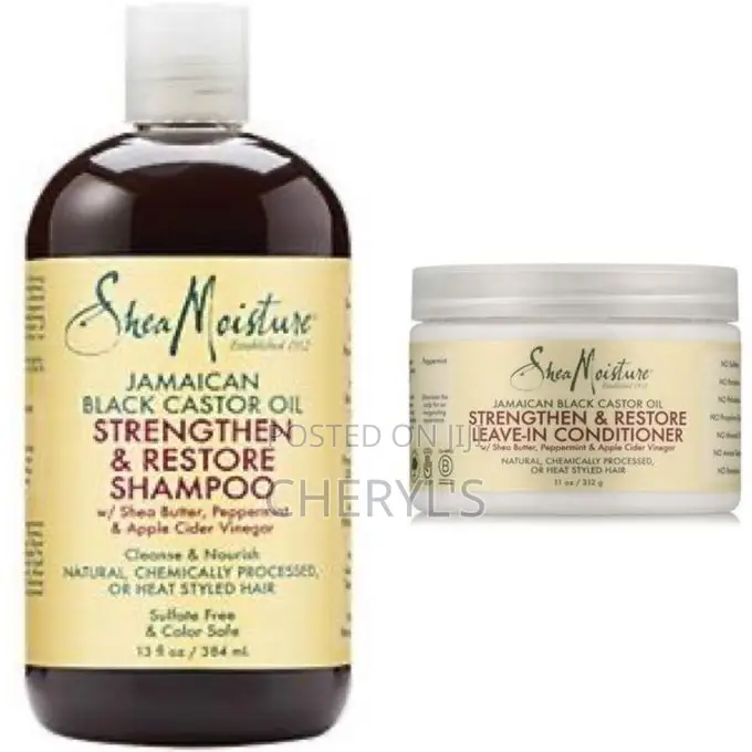 Strengthen Restore Leave-in Conditioner Restore Shampoo-13oz 2pcs