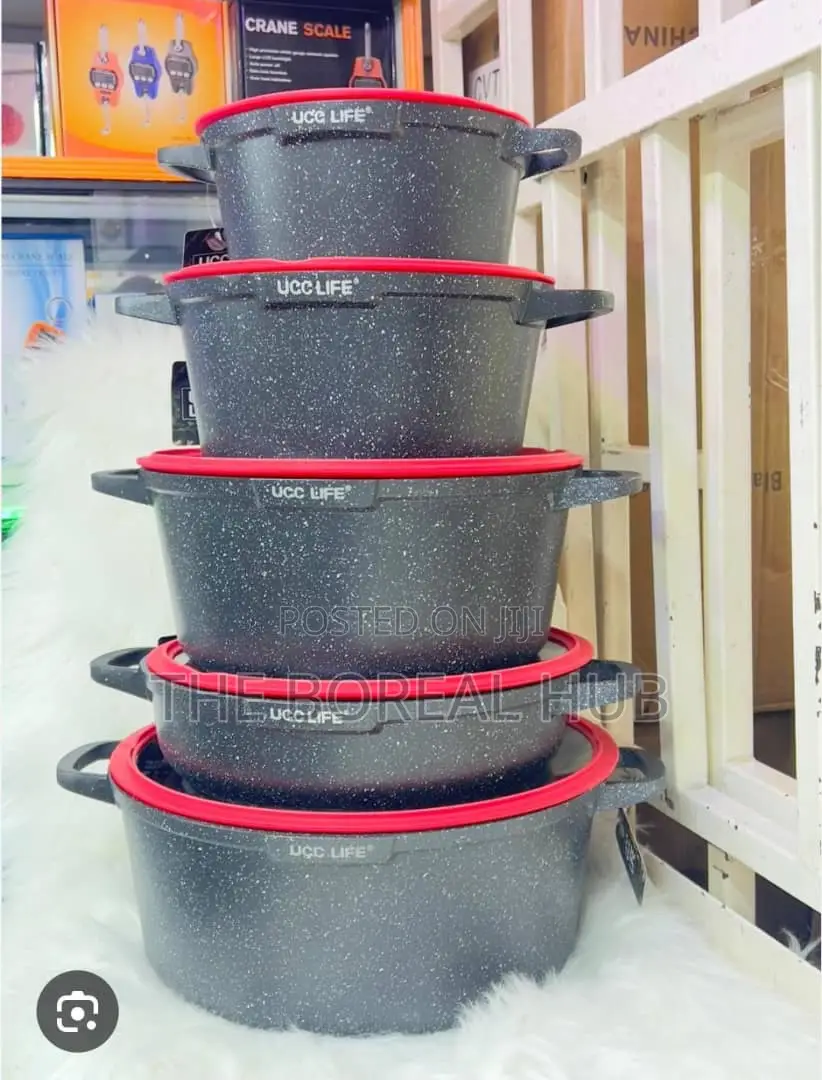 Granite-Coated Non-Stick Cookware Set