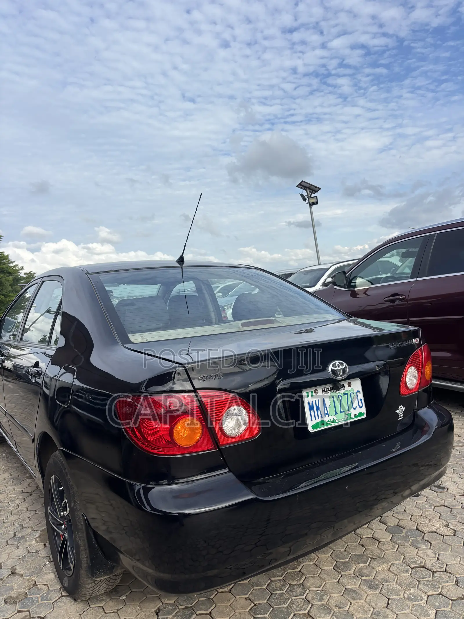 Toyota Corolla Sedan 2003 Black