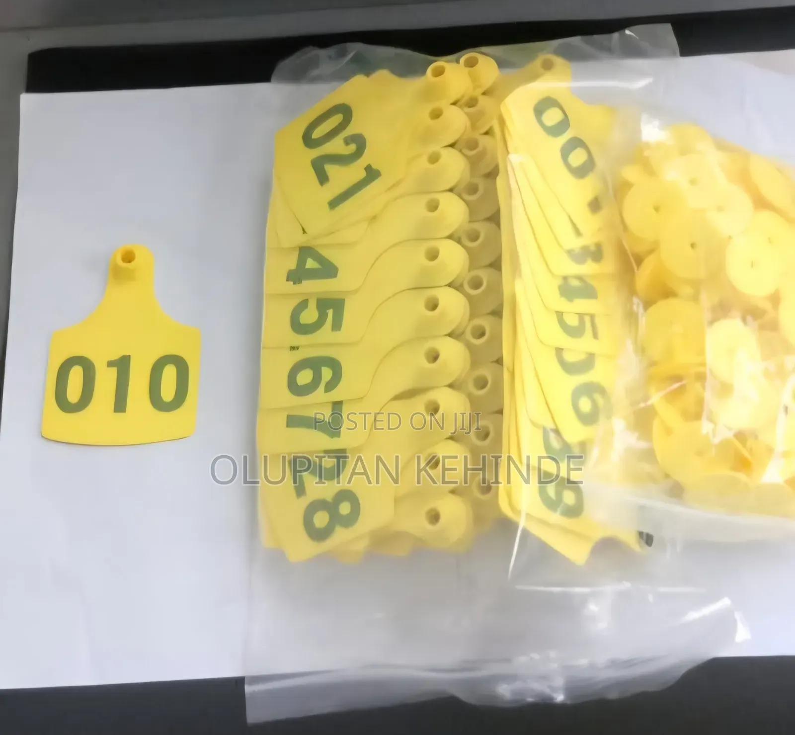 Cow Ear Tag 103*75mm